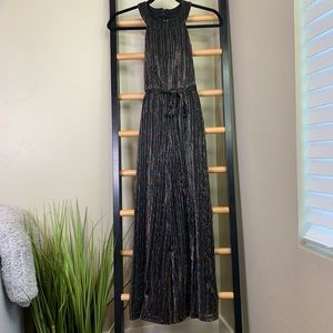 Girls size 10 halter disco romper 💜